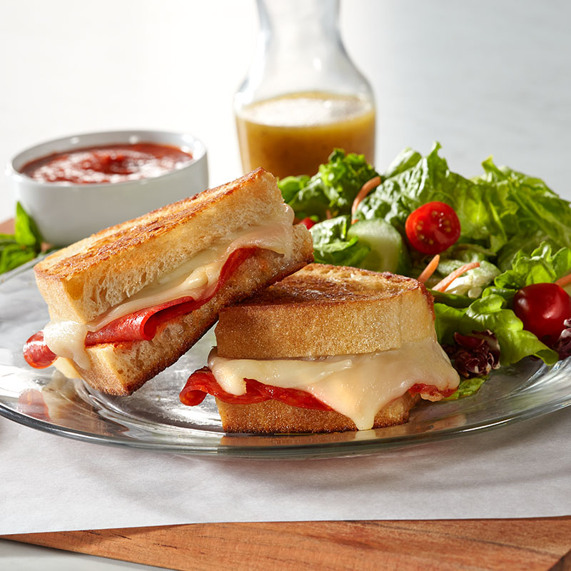 Air Fryer Pepperoni Pizza Sandwich Recipe for Air Fryer Pepperoni Pizza Sandwich